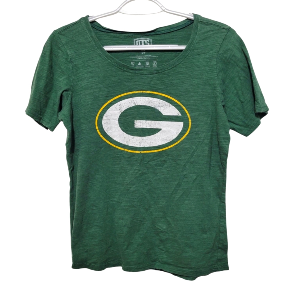 NFL Green Bay Packers Women's Green T-Shirt Small